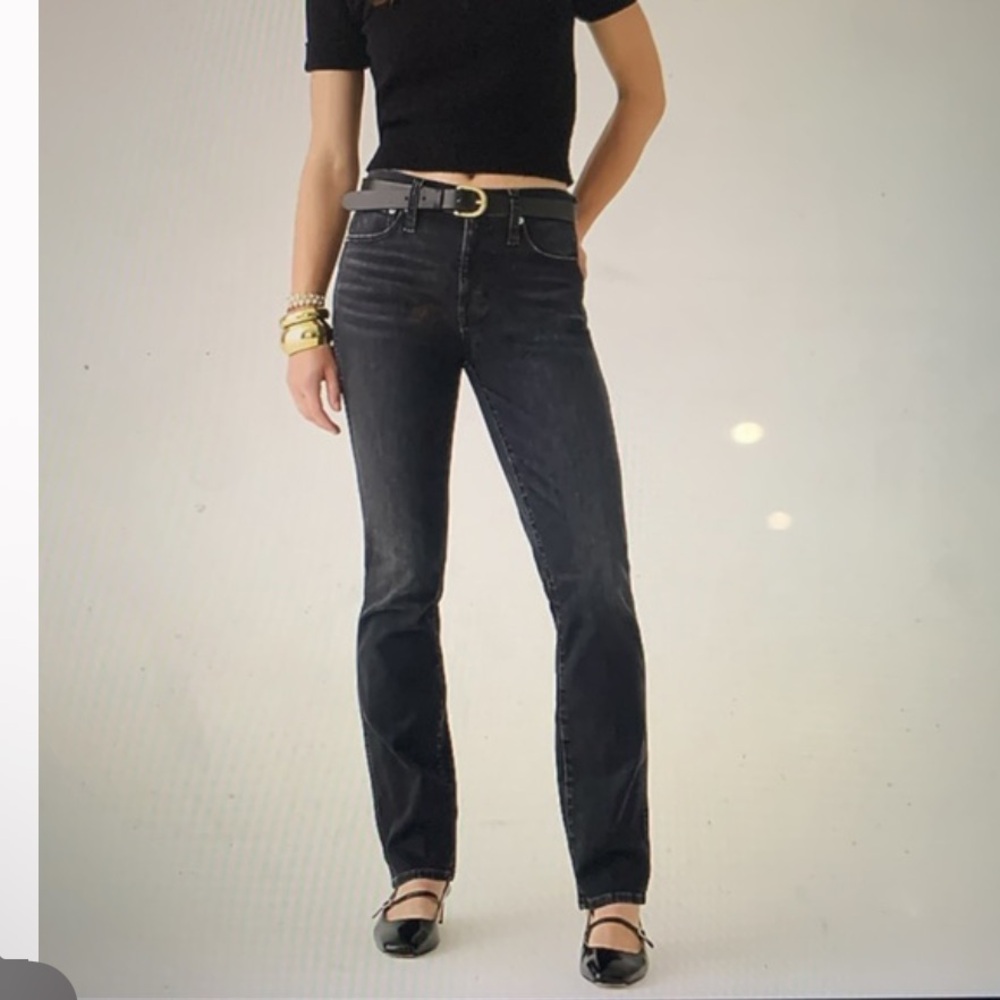 J crew vintage straight vintage black 25Petit make me an offer stretch